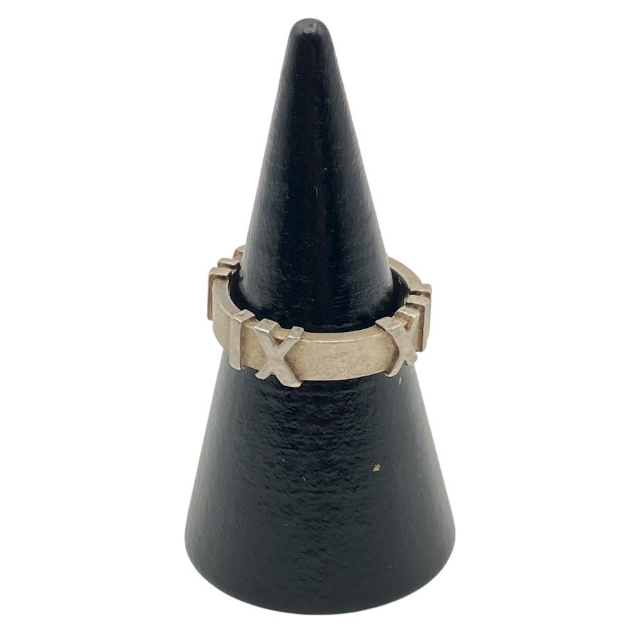 KS USED TIFFANY＆Co. ティファニー アトラス リング SV925 3.7g ７号 2006年製 シルバー アクセサリー 本体のみ_画像3