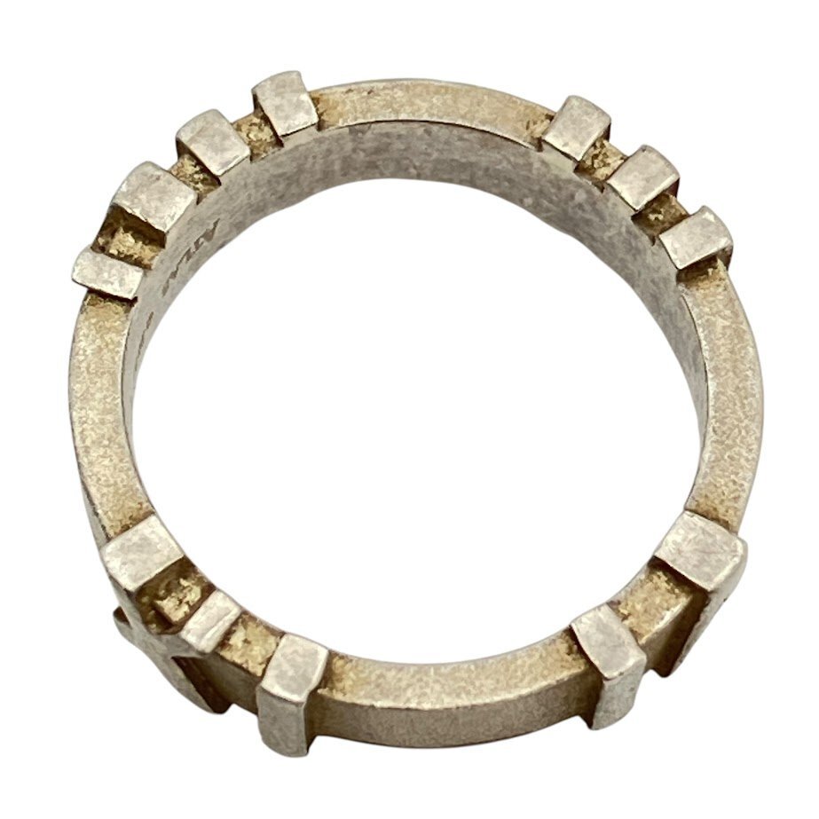 KS USED TIFFANY＆Co. ティファニー アトラス リング SV925 3.7g ７号 2006年製 シルバー アクセサリー 本体のみ_画像8