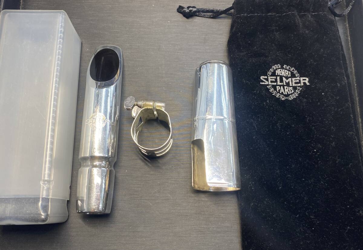 Selmer テナーサックス メタルマウスピース Jazz #D セルマーマウスピース_画像1