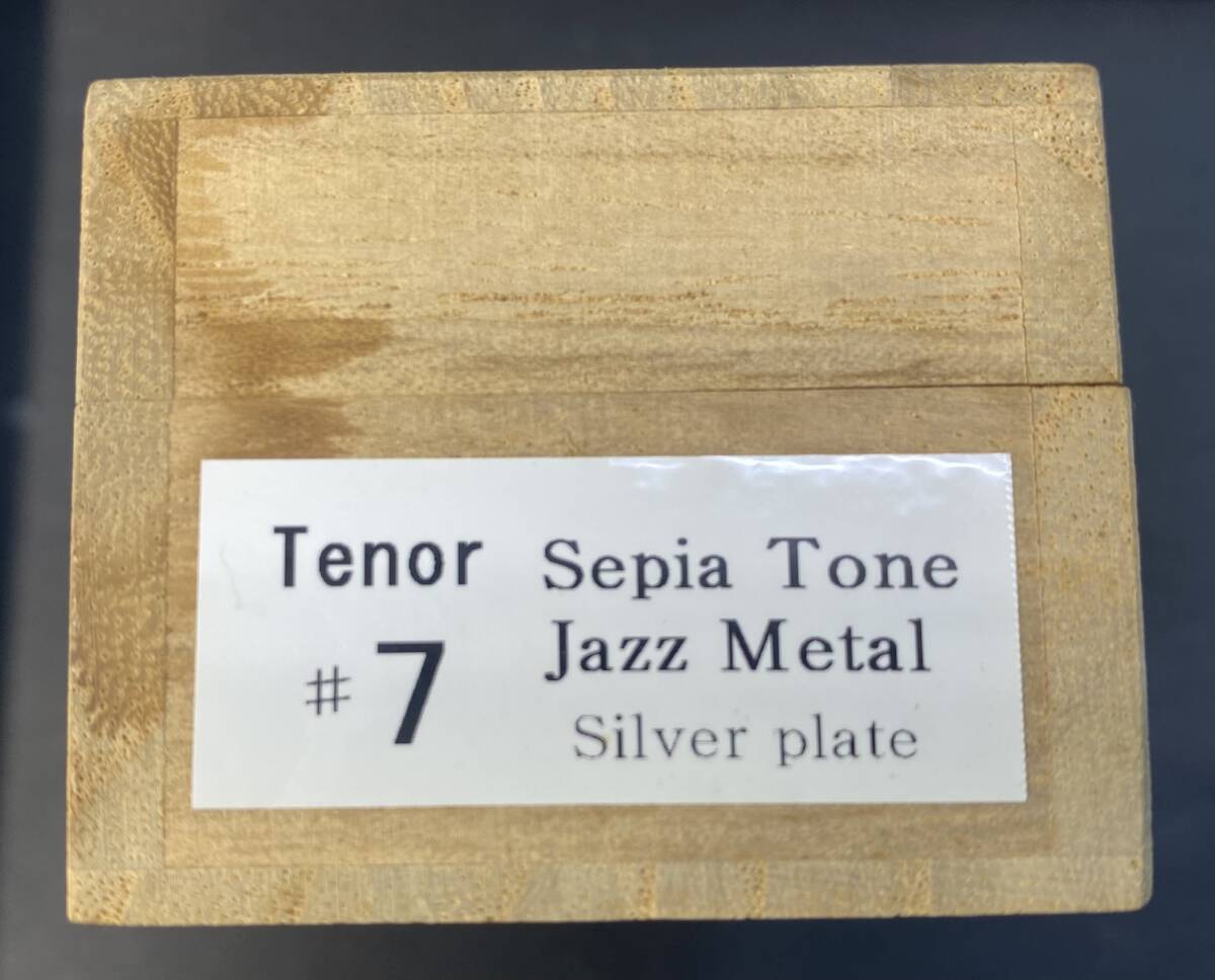 Gottsu SepiaTone Jazz Metal #7 ゴッツ テナーサックス用メタルマウスピース_画像9