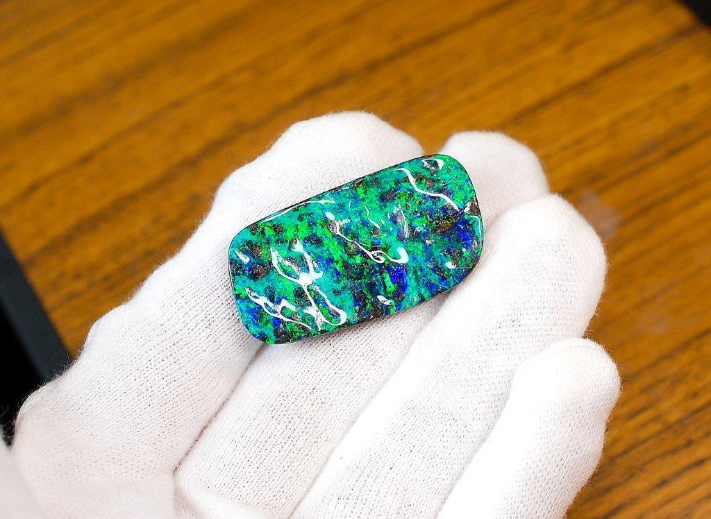 【100円～】天然ボルダーオパール ルース 35.82ｃｔ　_画像3