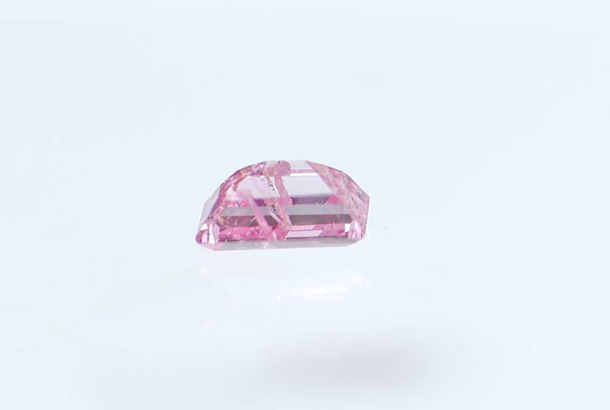 【100円～】0.103ｃｔ 天然ダイヤ FANCY INTENSE PURPLISH PINK（ナチュラルカラー）I2 RCT_画像4