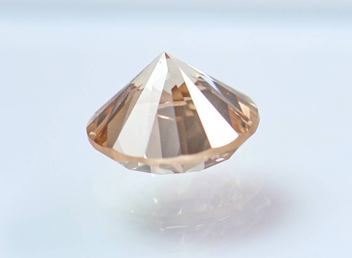 【100円~】1.675ct!天然ダイヤ FANCY LIGHT BROWN(ナチュラルカラー)I1 RD_画像4