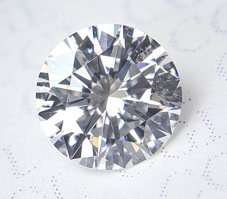 【100円~】VVS1!0.317ct 天然ダイヤ G(ナチュラルカラー)VERY GOOD_画像1