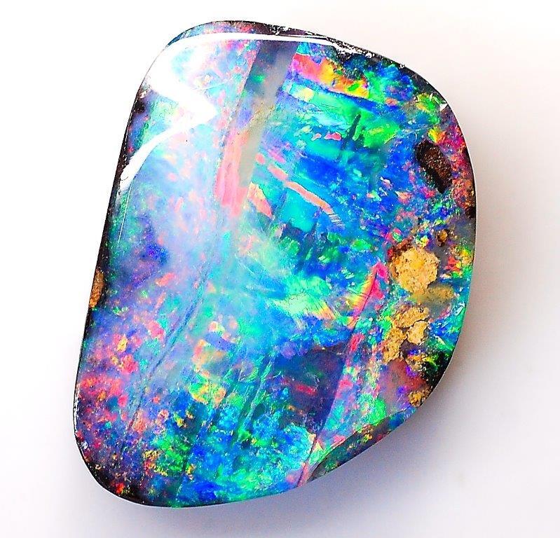 【100円～】天然ボルダーオパール ルース 19.61ｃｔ　_画像1