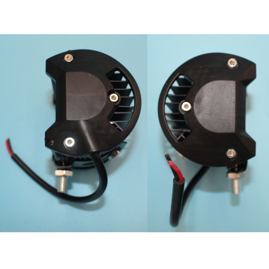 LED ワークライト 12V 24V 60W 2個 投光器 120W 作業灯 20灯 補助照明 荷台 路肩 フォグランプ トラック ダンプ バックランプ 前照灯 防水_画像10