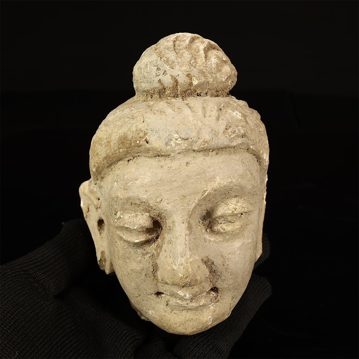 [.]IA912 буддизм изобразительное искусство 2 век takisila. земля gun da- последний ko.. голова изображение Будды | подлинный товар гарантия товар Ig!