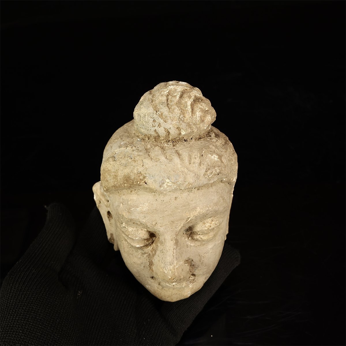 [.]IA912 буддизм изобразительное искусство 2 век takisila. земля gun da- последний ko.. голова изображение Будды | подлинный товар гарантия товар Ig!