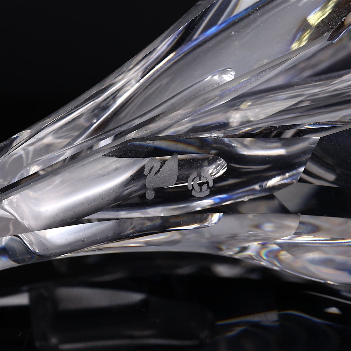 [.]PC781 SWAROVSKI [ Swarovski ] crystal стекло красный желтый синий цветок украшение | прекрасный товар!