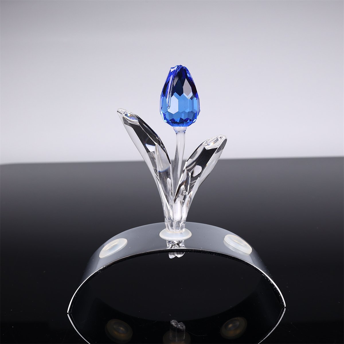 [.]PC781 SWAROVSKI [ Swarovski ] crystal стекло красный желтый синий цветок украшение | прекрасный товар!