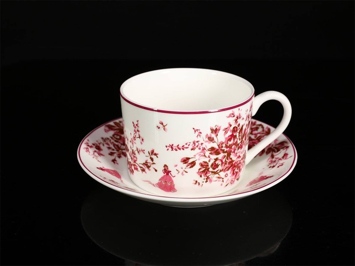 【吉】CN155 WEDGWOOD 【ウェッジウッド】 色絵 ディズニー カップ＆ソーサー 6種 6点セット／未使用近い 極美品S！_画像6