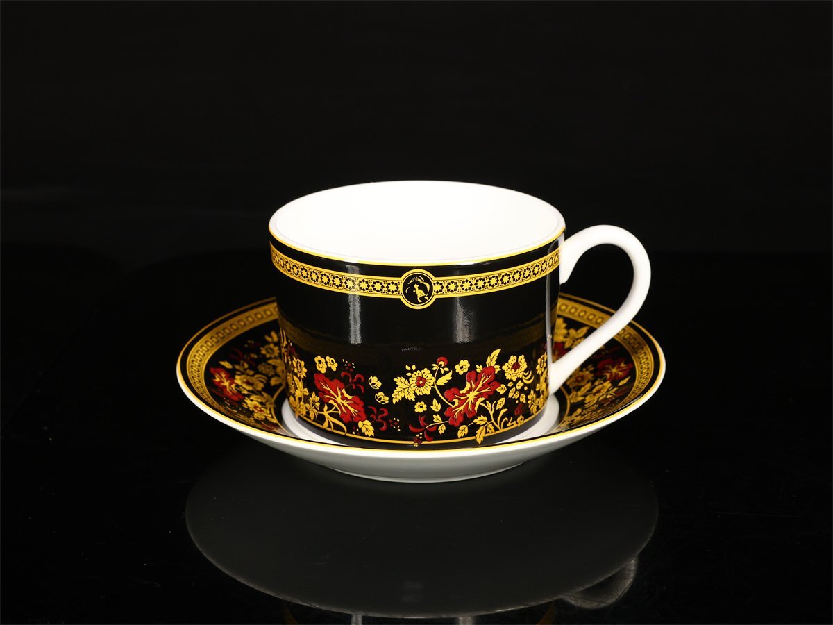 【吉】CN155 WEDGWOOD 【ウェッジウッド】 色絵 ディズニー カップ＆ソーサー 6種 6点セット／未使用近い 極美品S！_画像8