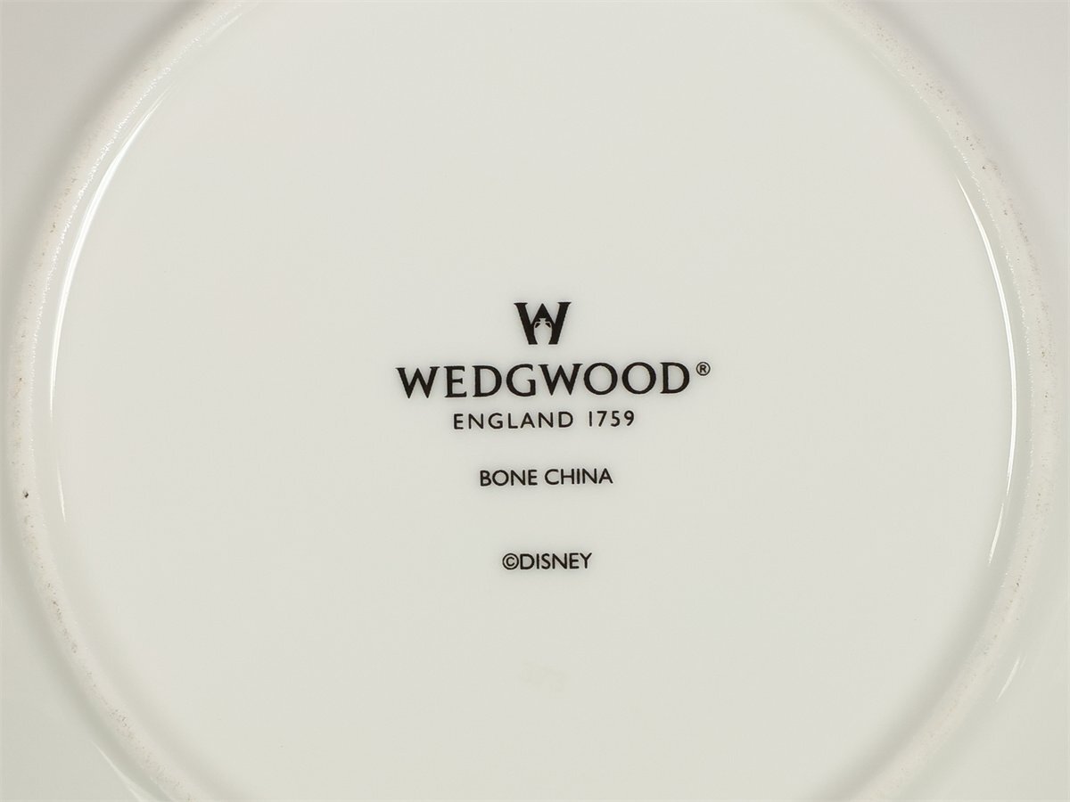 【吉】CN155 WEDGWOOD 【ウェッジウッド】 色絵 ディズニー カップ＆ソーサー 6種 6点セット／未使用近い 極美品S！_画像10