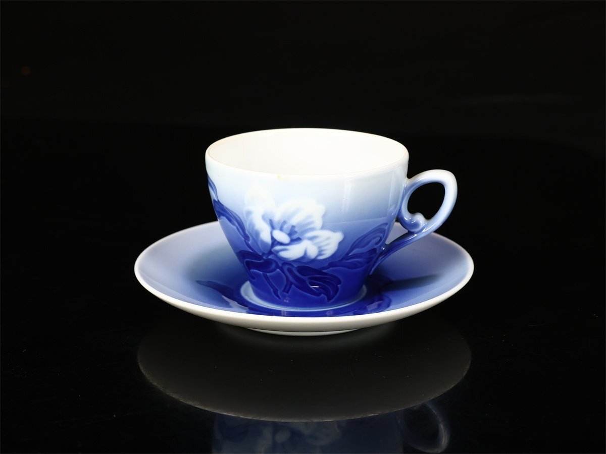 【吉】CO118 ロイヤルコペンハーゲン リチャードジノリ 等 デミタス コーヒー カップ＆ソーサー 5組 10点セット／美品！_画像5