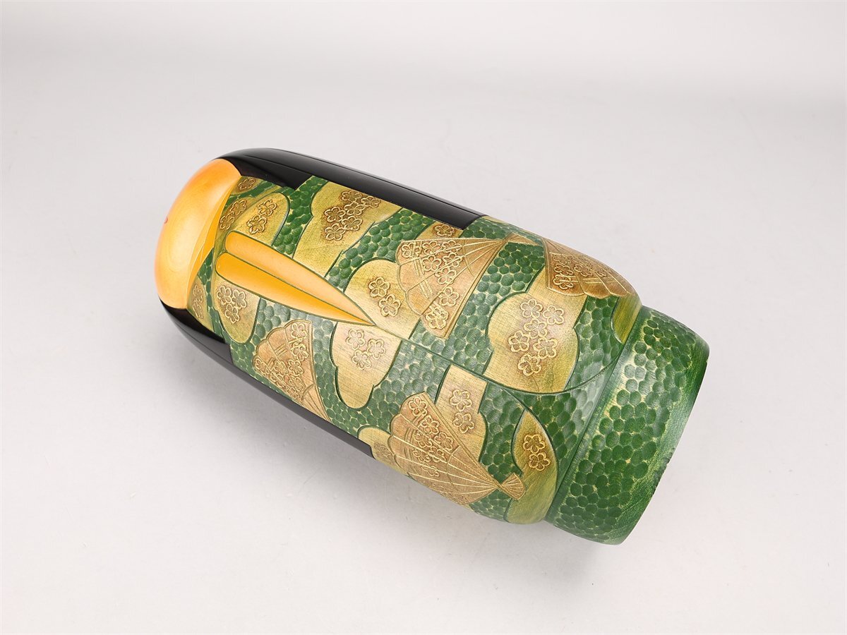 [.]MB319 внутри . общий . большой .. выигрыш автор [ Yoshida много ..] произведение kokeshi Исэ город большой высота 27. -слойный 1946g| дерево . есть прекрасный товар S!