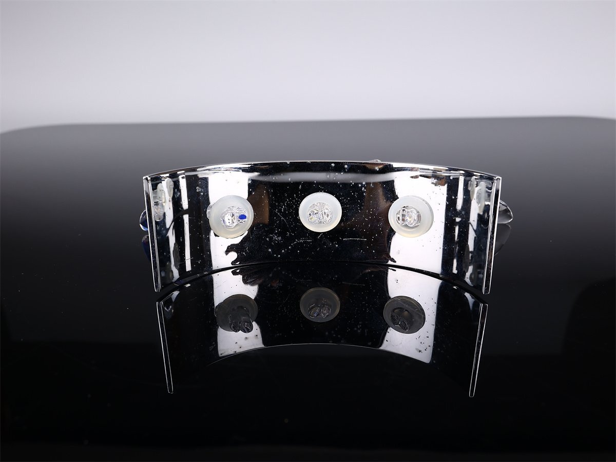 [.]PC781 SWAROVSKI [ Swarovski ] crystal стекло красный желтый синий цветок украшение | прекрасный товар!