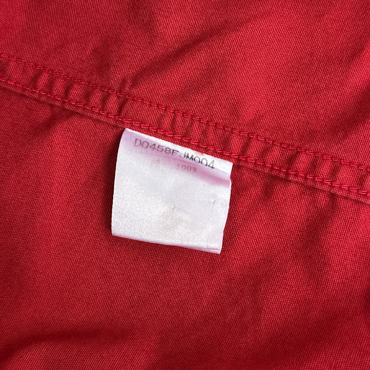 Papas◆ブルゾン ジャケット パパス スイングトップ レッド系 メンズ サイズ L 6_画像9