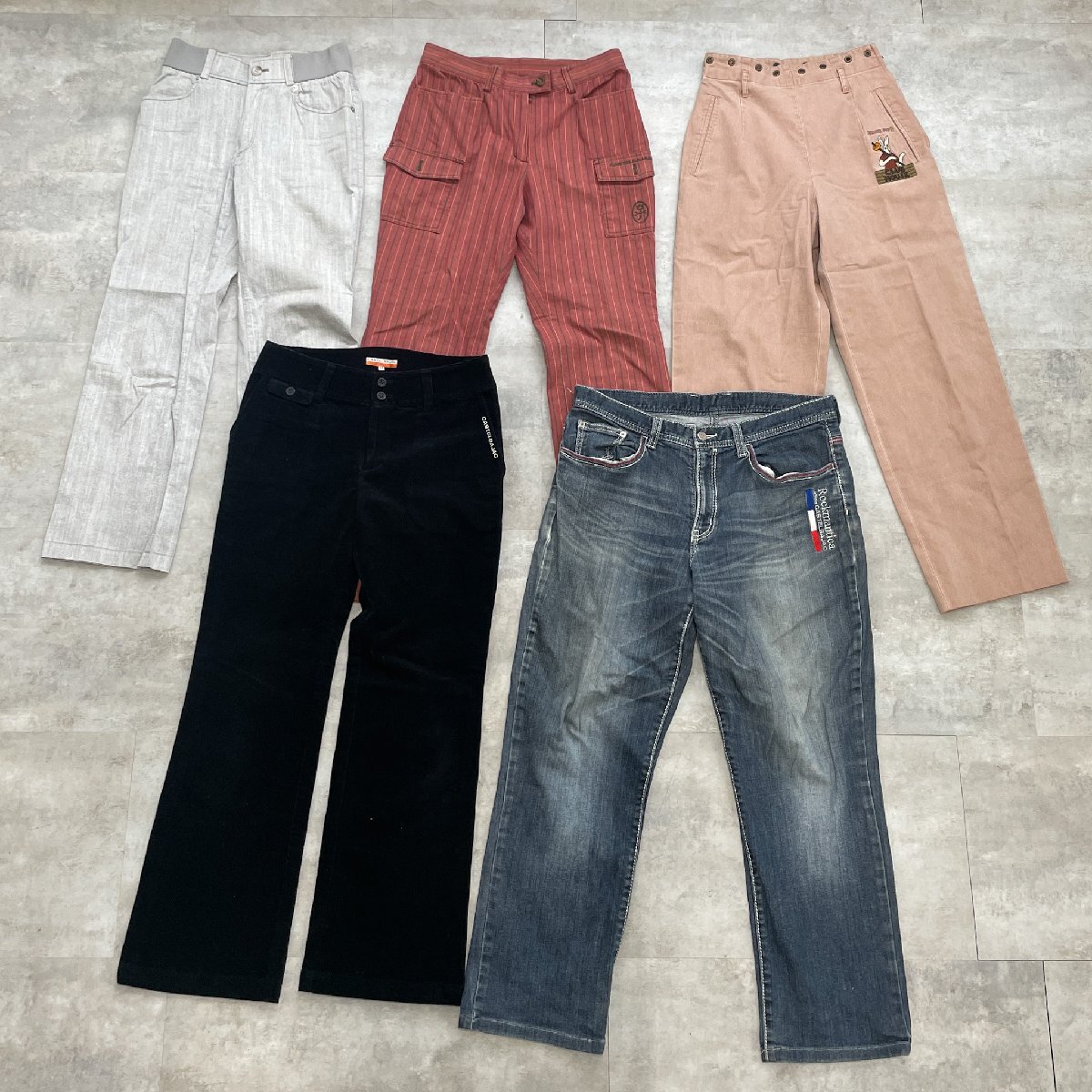 【21点】CASTELBAJAC アイテムセット◆カステルバジャック トップス ポロシャツ ボトムス スカート レディース スポーツ 大量古着 古着仕_画像4