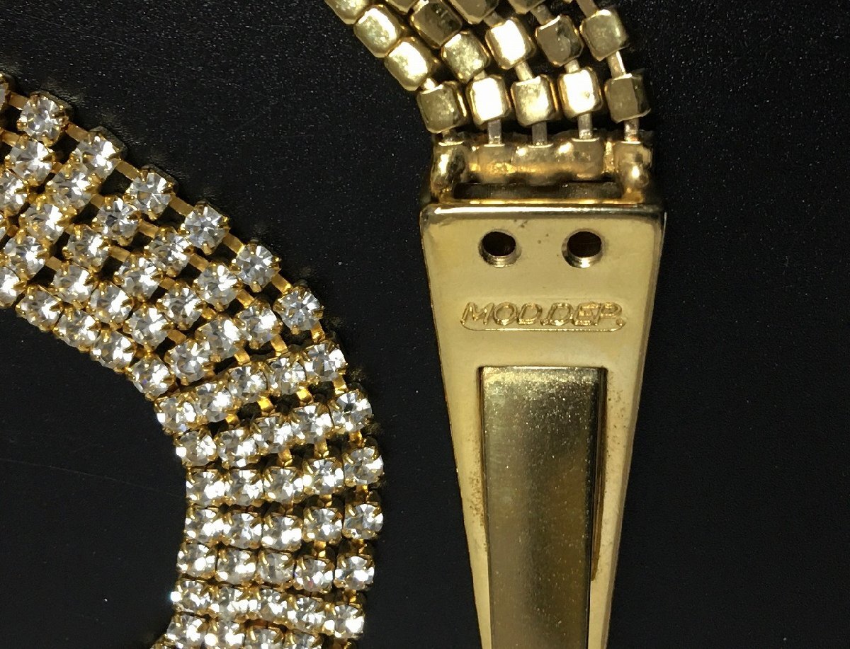 FURLA/フルラ チェーンベルト 金メッキ ベルト ゴールド レディース-中古美品-D2210_画像5