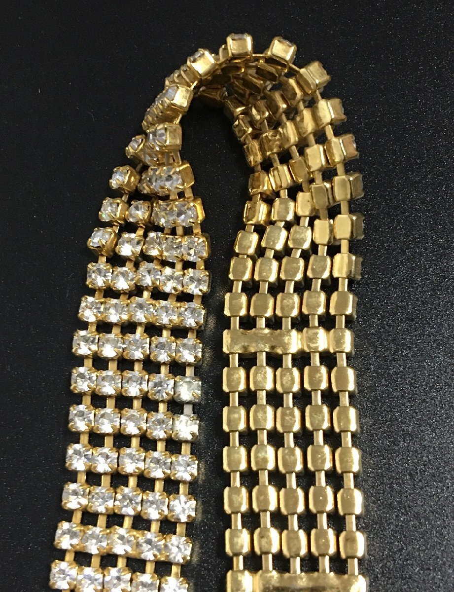 FURLA/フルラ チェーンベルト 金メッキ ベルト ゴールド レディース-中古美品-D2210_画像7