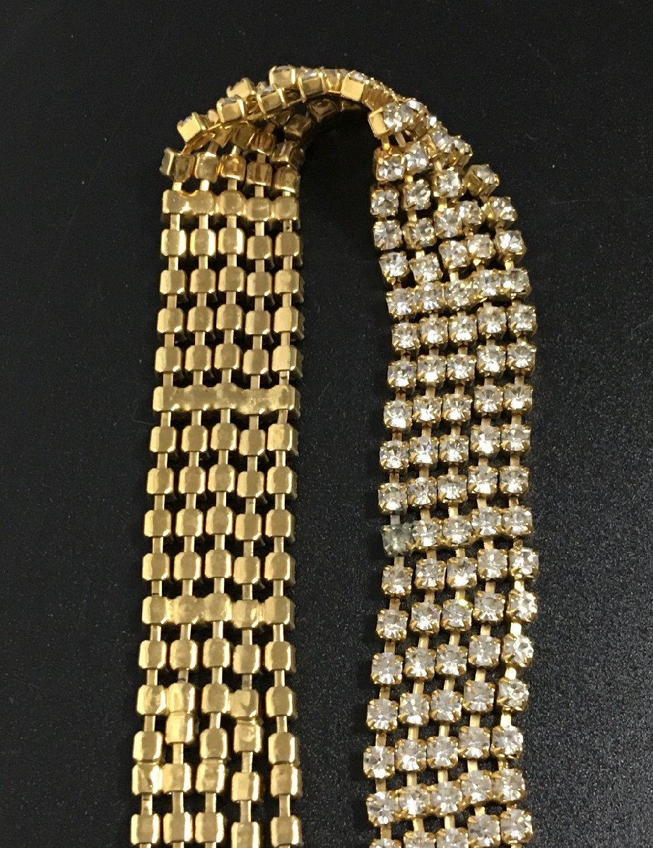 FURLA/フルラ チェーンベルト 金メッキ ベルト ゴールド レディース-中古美品-D2210_画像8