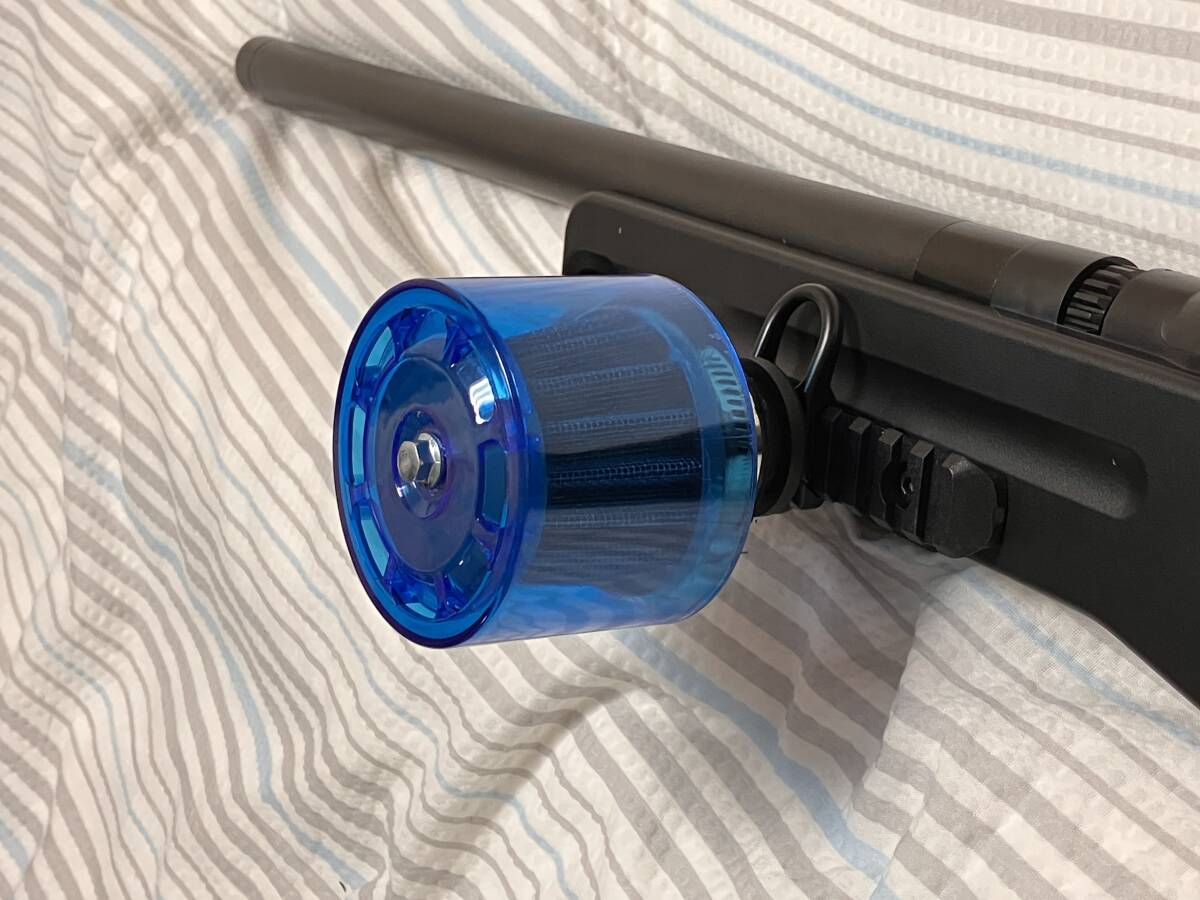 クラウンモデルType96シニアエアーコッキングライフルとダブルイーグルショットガンM3ショーティM309ジョンウイック仕様NOSボンベ付_画像7