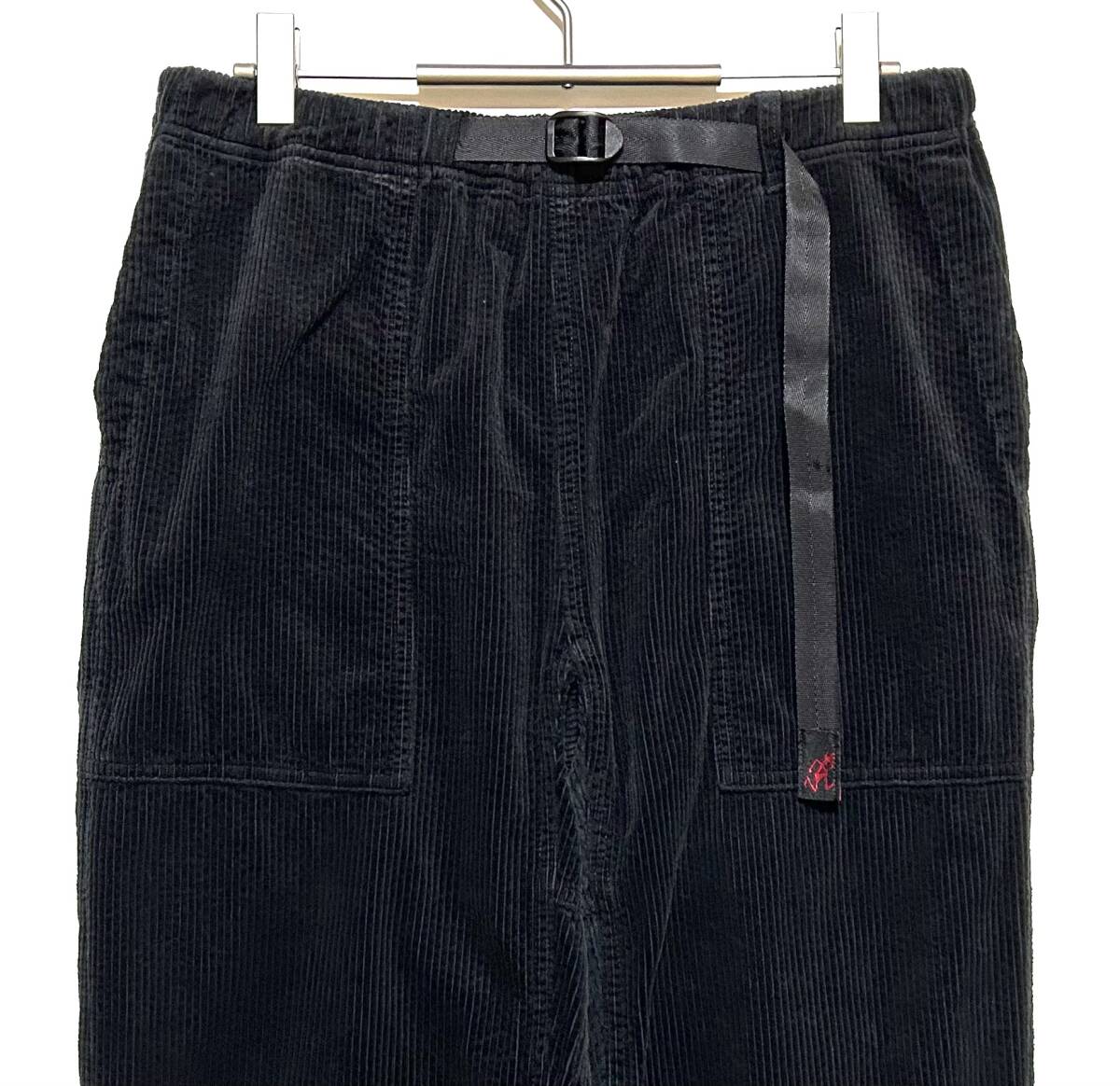 GRAMICCI × FREAK’S STORE コーデュロイ ナロー パンツ(L)黒 グラミチ フリークスストア 別注 クライミング ベイカー ファティーグ _画像2
