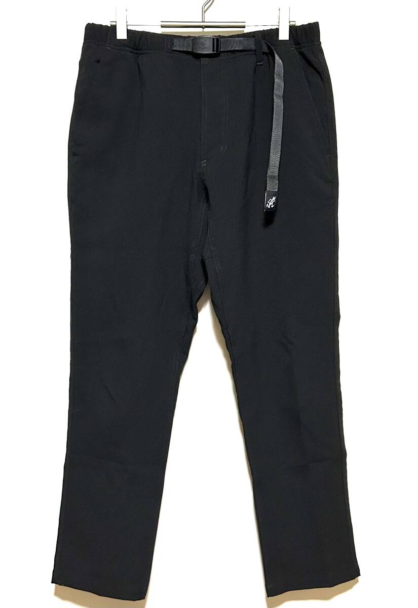 【美品】GRAMICCI × 417EDIFICE 別注 LANATEC ECO ダブルフェザー ストレッチ パンツ（L）黒 グラミチ クライミング ナロー テーパード _画像1