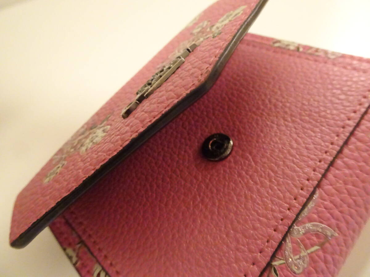 即日発送★COACH　コーチ　花柄　ミニ財布_画像5