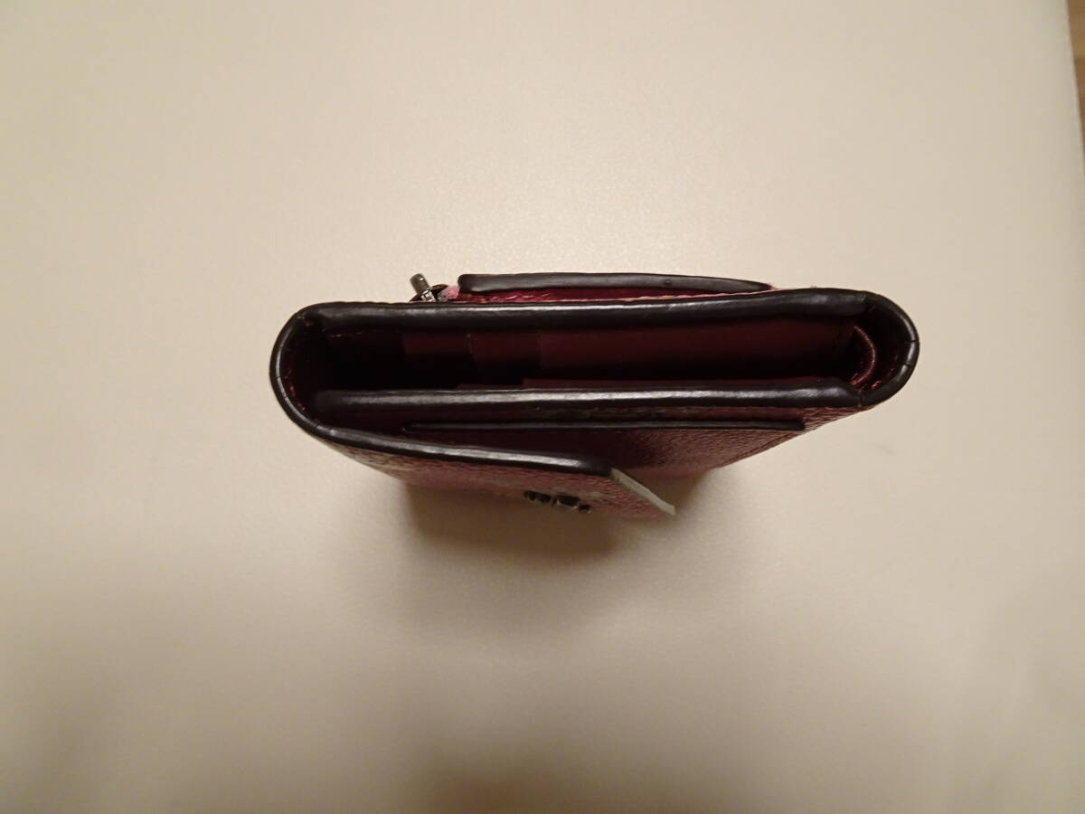 即日発送★COACH　コーチ　花柄　ミニ財布_画像6