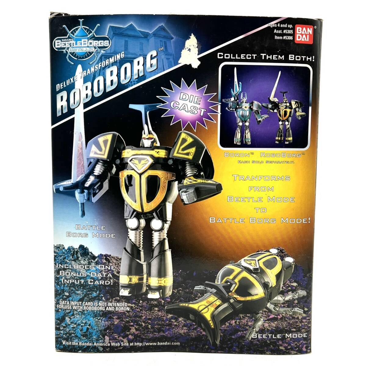 □【貴重】 ビーファイターカブト 大甲神 カブテリオス 海外版 バンダイ 超合金 ビートルボーグ ROBOBORG ロボボーグ 特撮 当時物 レア_画像4