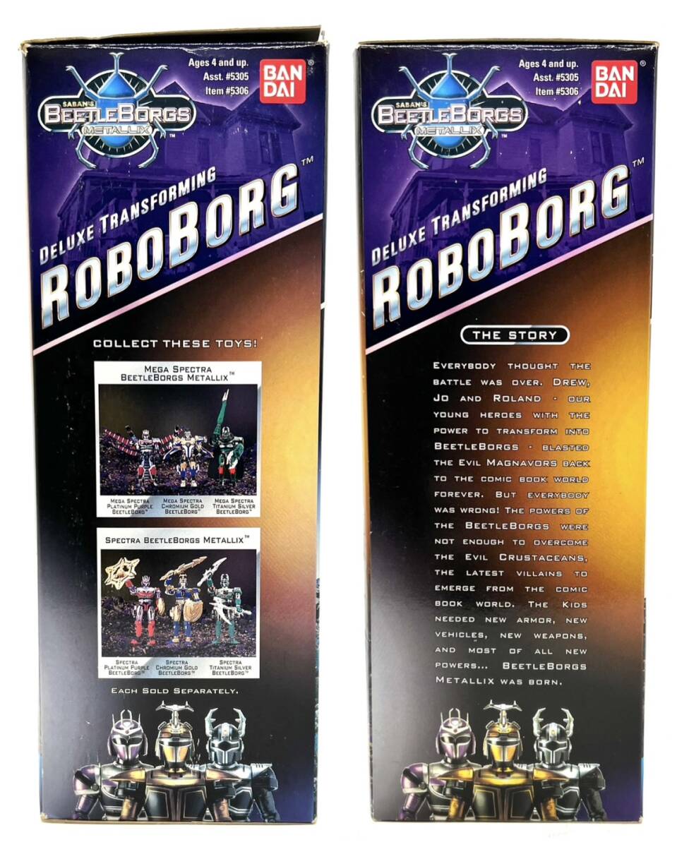 □【貴重】 ビーファイターカブト 大甲神 カブテリオス 海外版 バンダイ 超合金 ビートルボーグ ROBOBORG ロボボーグ 特撮 当時物 レア_画像2