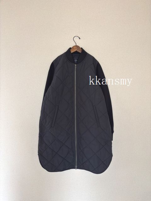 Munichミューニック*キルティングタフタ×ダンボールドッキングコート_画像2