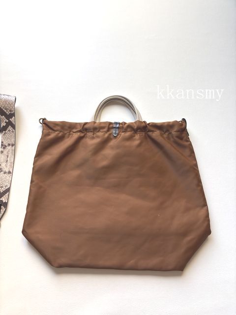 スピック&スパン購入ORSETTOオルセット*2WAYパイソンストラップショルダーバッグ_画像4