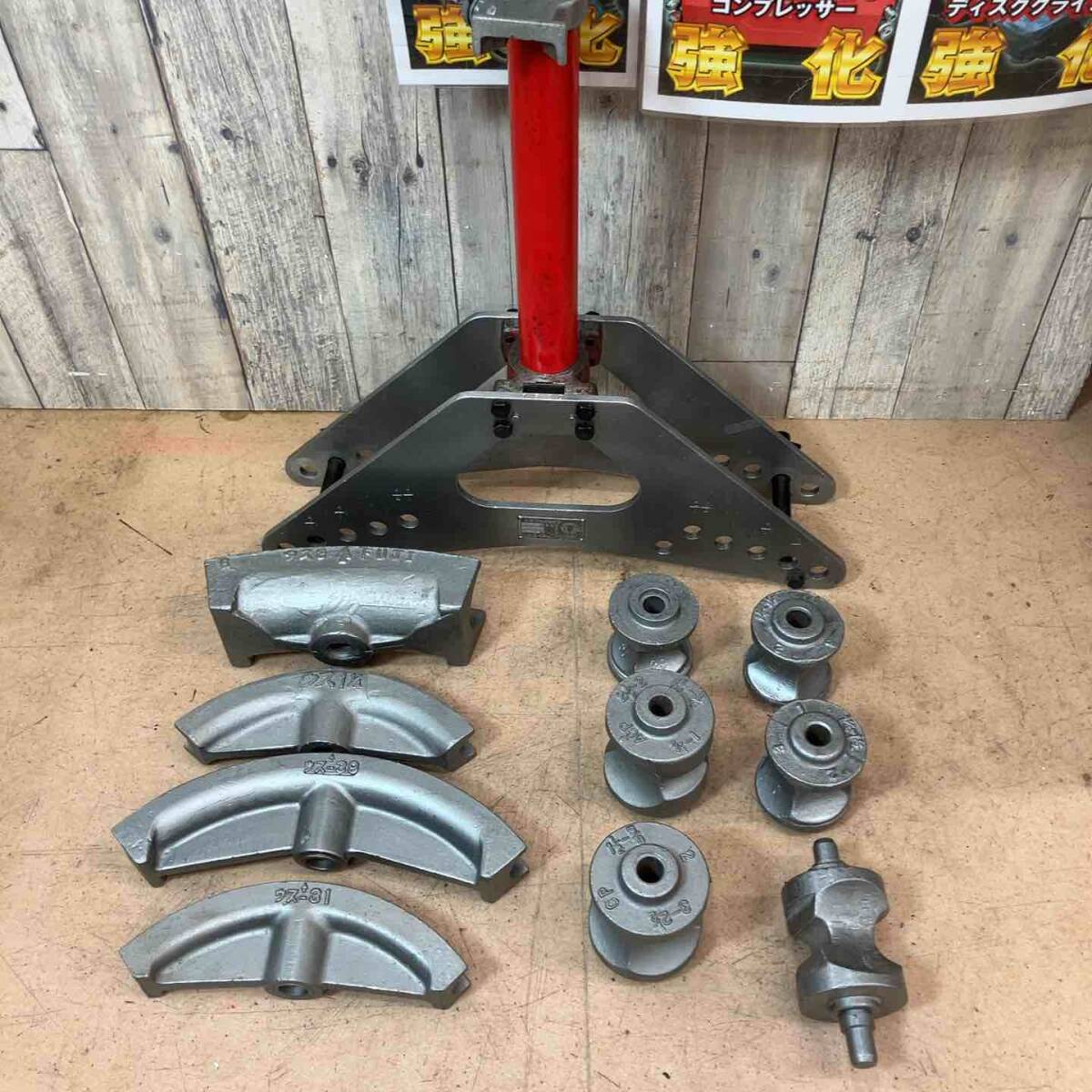 【中古品】 理研パイプベンダーRPB-2/カクタス(CACTUS)/フジ(FUJI) ウス ×4 コマ×6付 パイプ加工機 【東大和店】_画像1