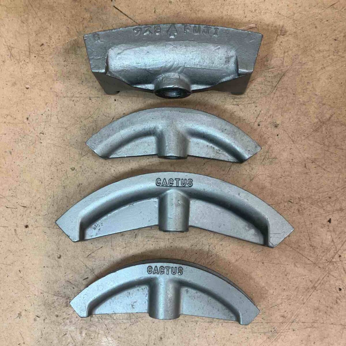 【中古品】 理研パイプベンダーRPB-2/カクタス(CACTUS)/フジ(FUJI) ウス ×4 コマ×6付 パイプ加工機 【東大和店】_画像4