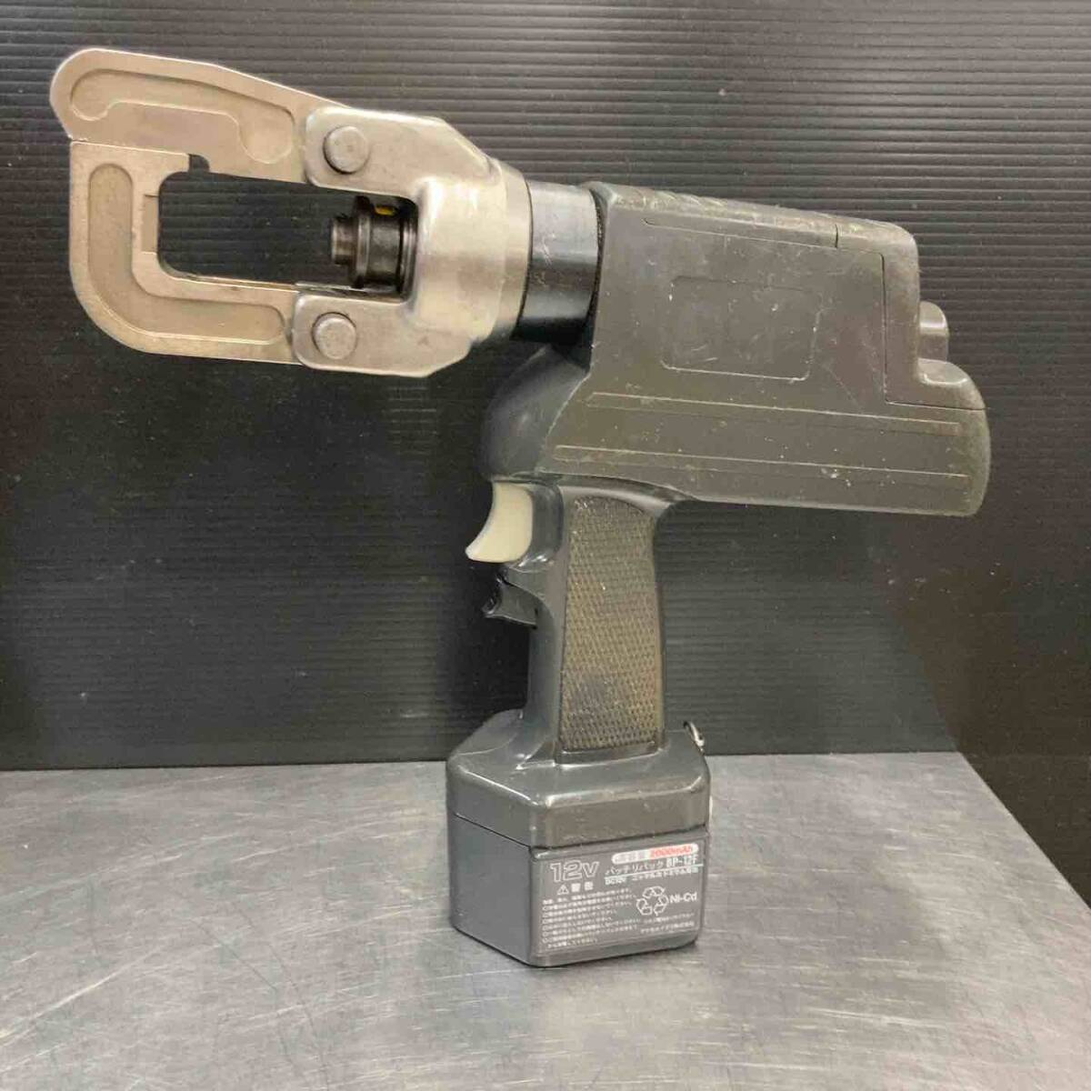 【中古品】 泉(IZUMI) コードレス圧着機 REC-150EM コマ多数付属 【東大和店】_画像2