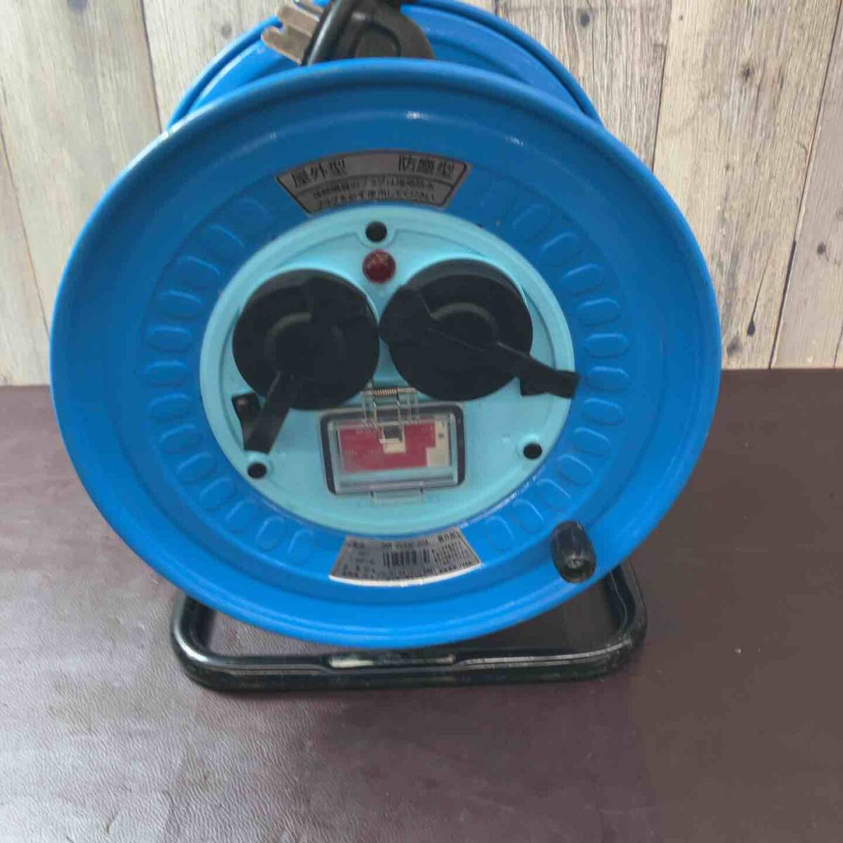 【中古品】 日動工業 野外型 防塵型 DNW-EC330-20A コードリール ドラム式電源 【東大和店】_画像1