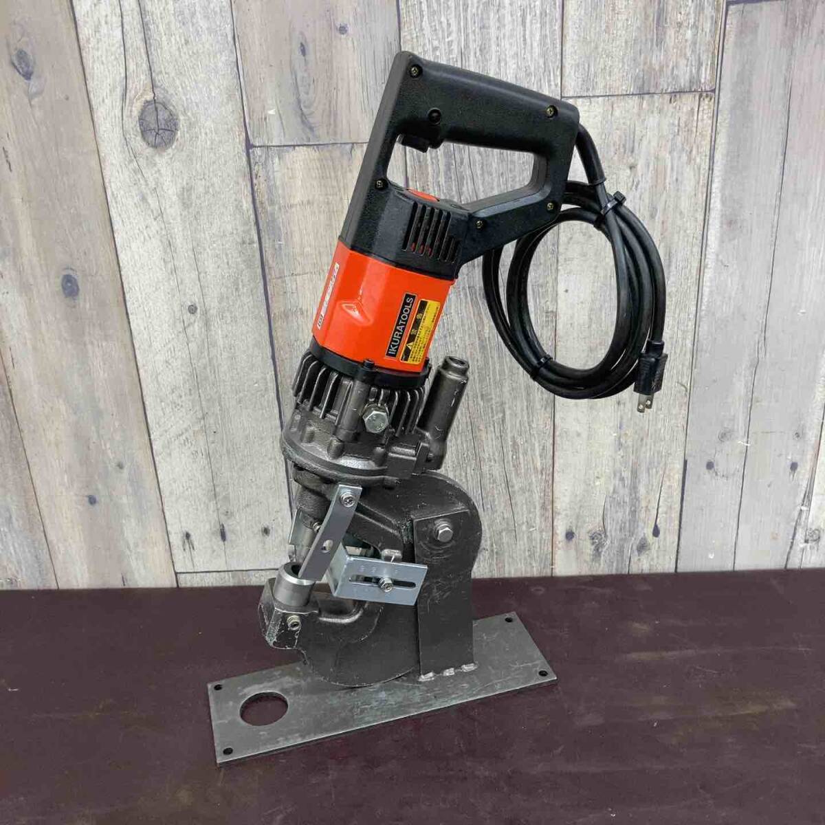【中古品】 育良精機(IKURA) 電動油圧パンチャー IS-20MPS 【東大和店】_画像2