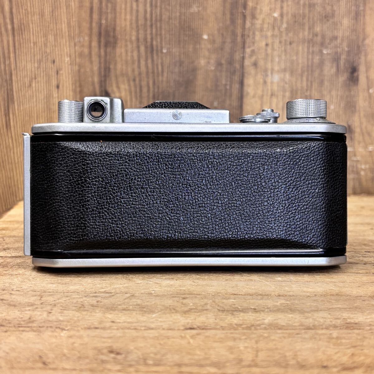 超希少 Asahiflex アサヒフレックスⅠ I型 一眼レフカメラ レンズ Asahi-kogaku Takumar 1:2.4 f=58mm 旭光学 ジャンク 1円スタート_画像3