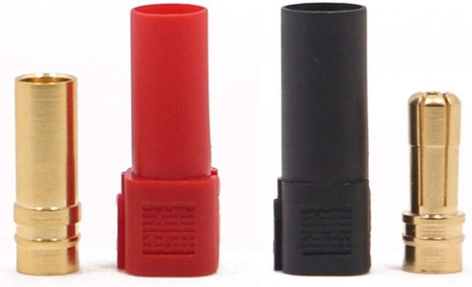 【 送料無料 】6ペア、XT150コネクタアダプターセット メスオス 、6mmゴールドバナナブレット、 バナナ コネクタ 、プラグ モーター_画像6