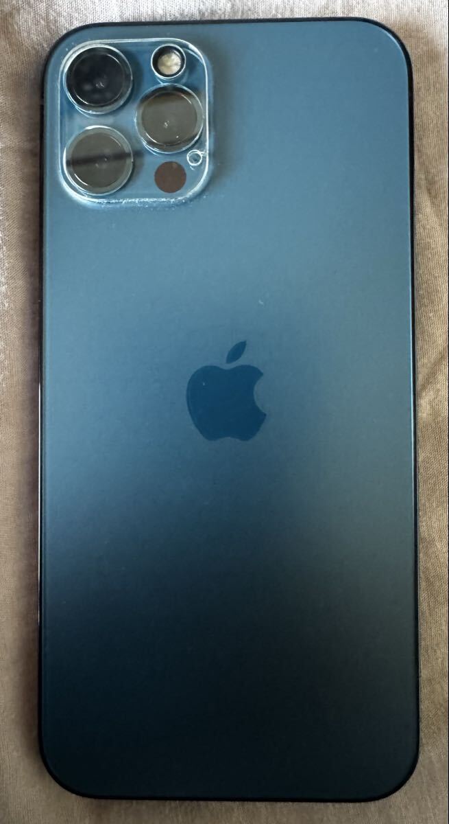 ( все еще реальная служба!)iPhone12pro 128GB( Pacific голубой )SIM свободный USED
