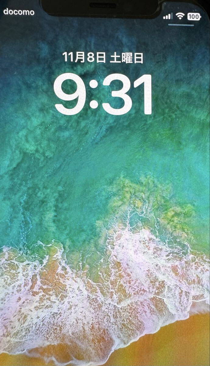 ( все еще реальная служба!)iPhone12pro 128GB( Pacific голубой )SIM свободный USED