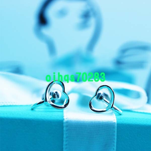 ♪即決♪新品　未使用 TIFFANY &Co. ティファニー オープンハートイヤリング_画像1