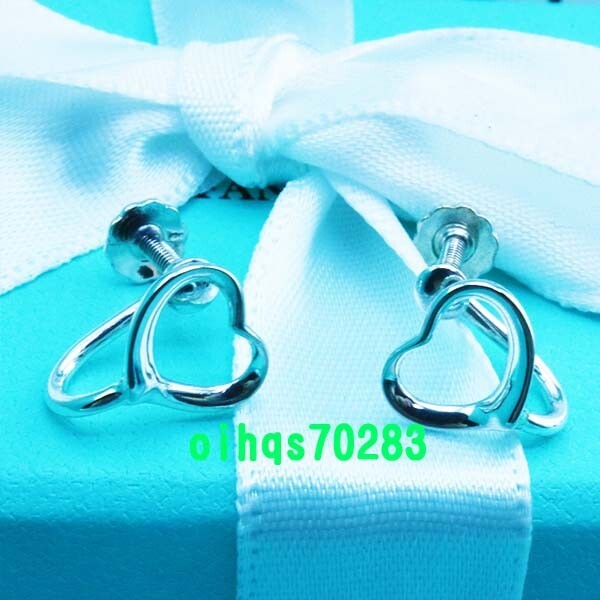 ♪即決♪新品　未使用 TIFFANY &Co. ティファニー オープンハートイヤリング_画像2