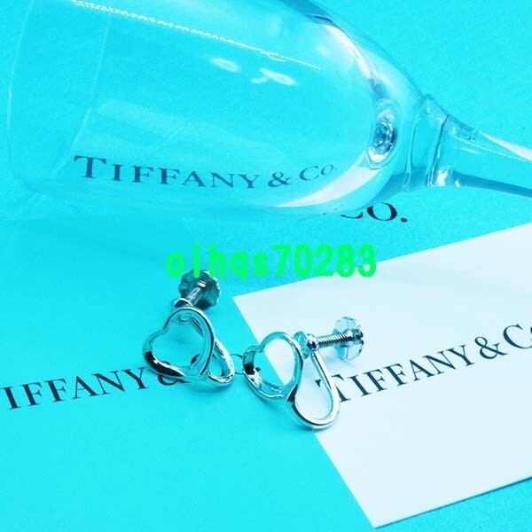 ♪即決♪新品　未使用 TIFFANY &Co. ティファニー オープンハートイヤリング_画像4