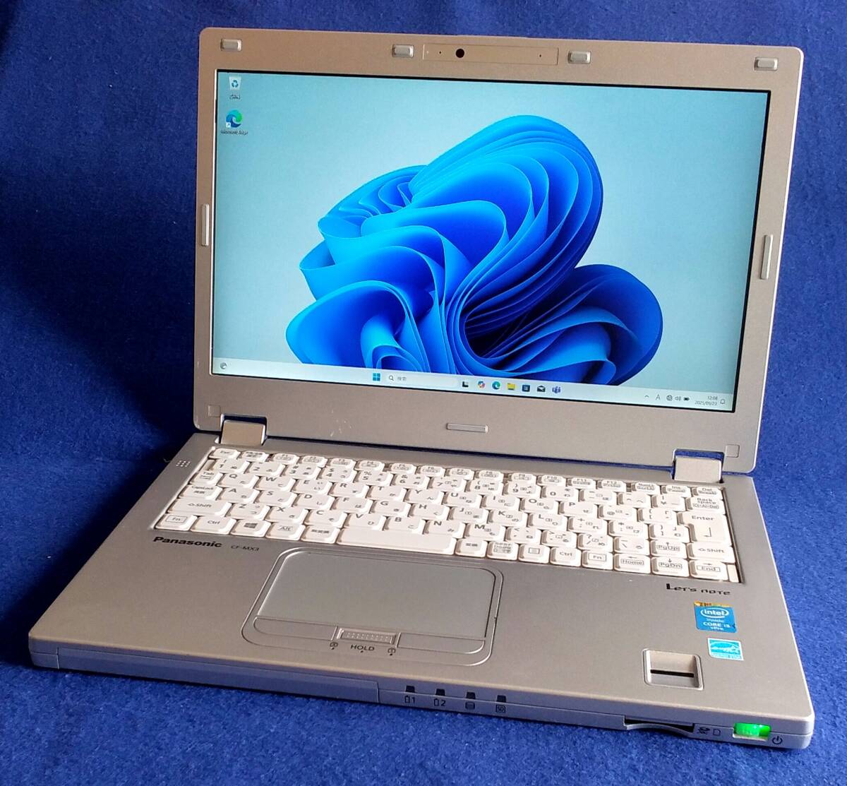 【Webカメラ、Office 365】 Panasonic CF-MX3、Core i5、Windows 11、SSD 128 GB、メモリ4 GB、無線LAN_画像1