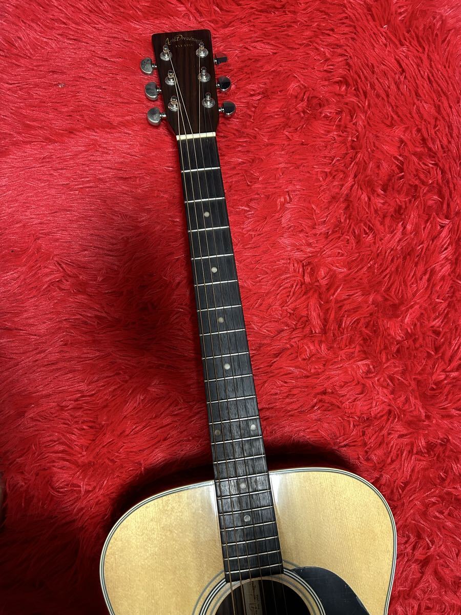 Aria Dreadnought Aria do красный Note /model AF-35N/No.SN0507411/EST.1956/akogi акустическая гитара / soft гитара с футляром 