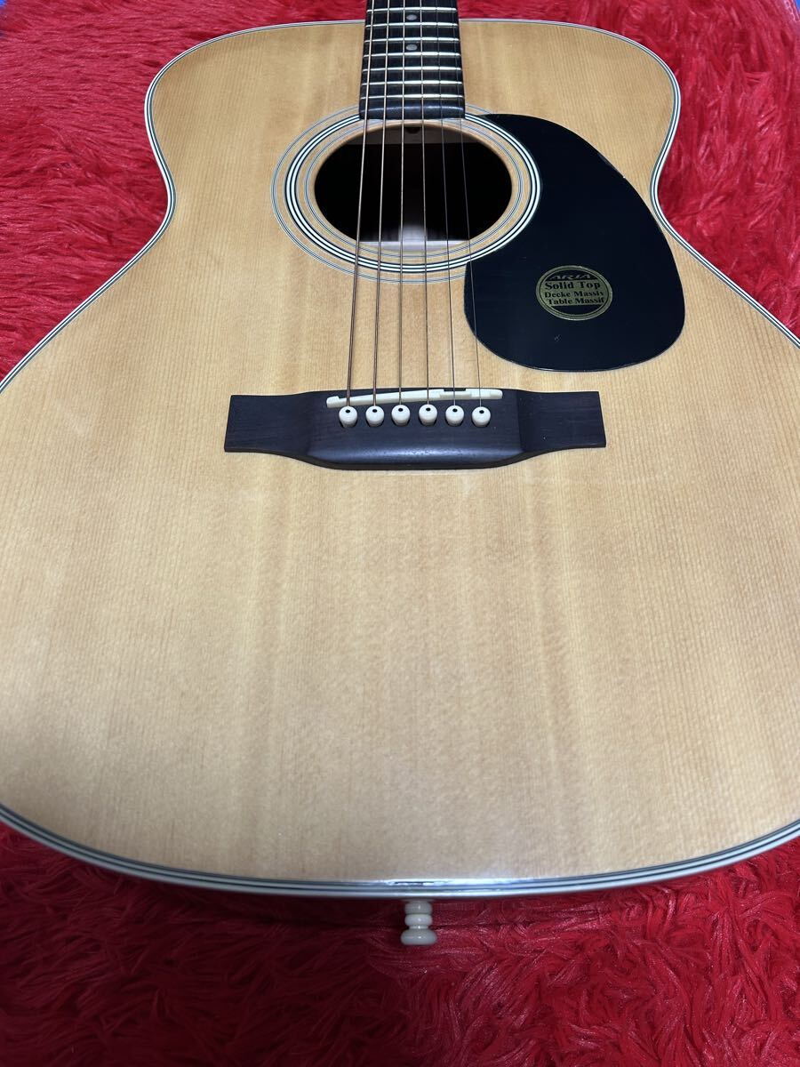 Aria Dreadnought Aria do красный Note /model AF-35N/No.SN0507411/EST.1956/akogi акустическая гитара / soft гитара с футляром 