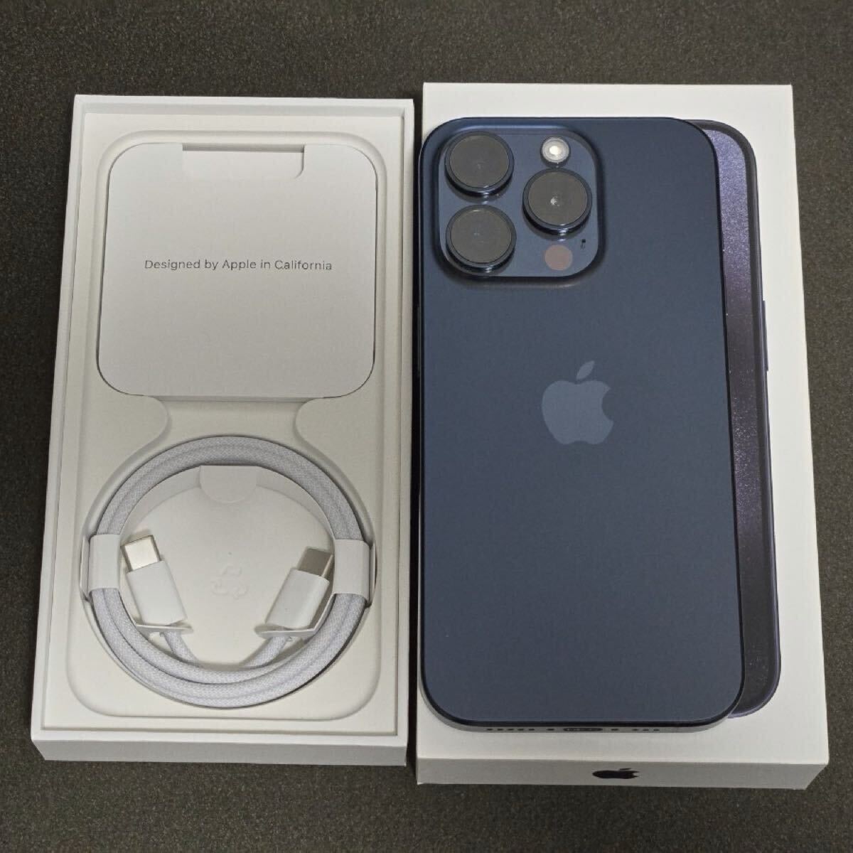 Apple iPhone 15 Pro 256GB голубой титан MTUG3J/A A3101 SIM свободный